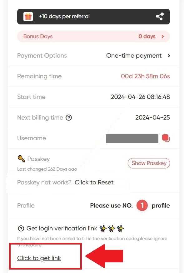 Il vous suffit de cliquer pour obtenir le lien
