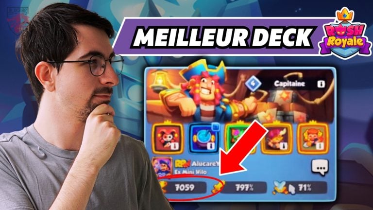 Best deck Rush Royale Climb to 7000 trophies