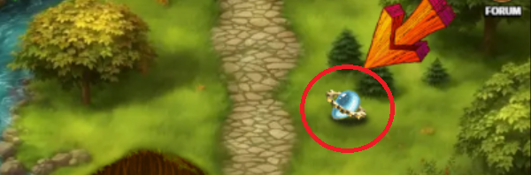 Like the resources, you simply click on them to pick up an object on the road.