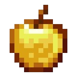 Золотое яблоко на Minecraft