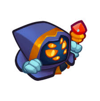 Hier ist das Symbol des Zauberers auf Rush Royale