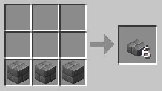 Como fazer placas de pedra cortada em Minecraft