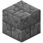 Pedra cortada fendida em Minecraft