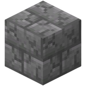 Pedra cortada fendida em Minecraft