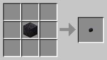 Como fazer um botão de pedra preta em Minecraft