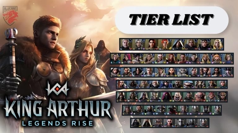Tier list King Arthur Legends Rise [All champions] [All champions