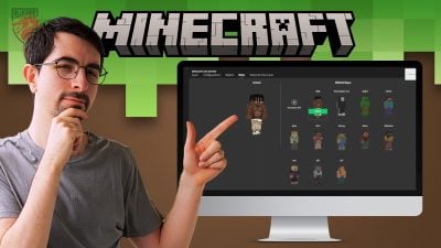 Ilustrasi kulit baru untuk tahap perubahan kulit Minecraft