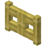 Minecraft Porta de bambu