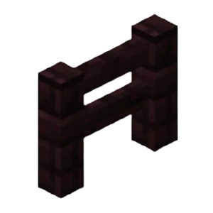 Minecraft Barreira de tijolo de Nether