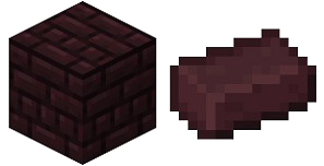 Minecraft Tijolos de Nether + Tijolo de Nether