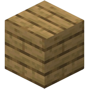 Uma placa em Minecraft