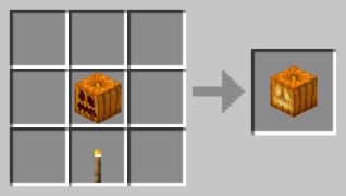 Cara membuat jack-o-lentera di Minecraft