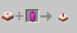 Como fazer um bolo de velas magenta em Minecraft