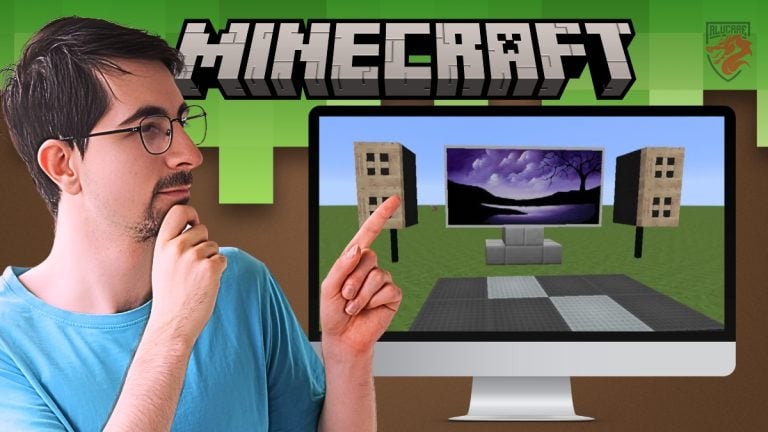Как сделать телевизор на Minecraft