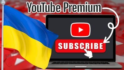 Illustration of a YouTube Premium subscription in Ukraine