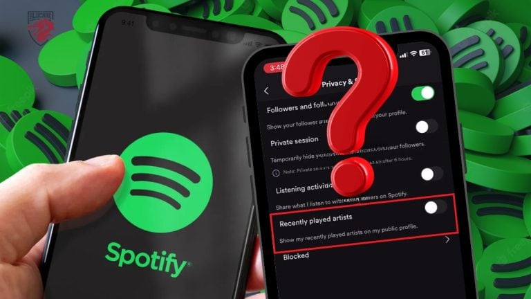 Иллюстрация важнейшего шага по удалению истории Spotify