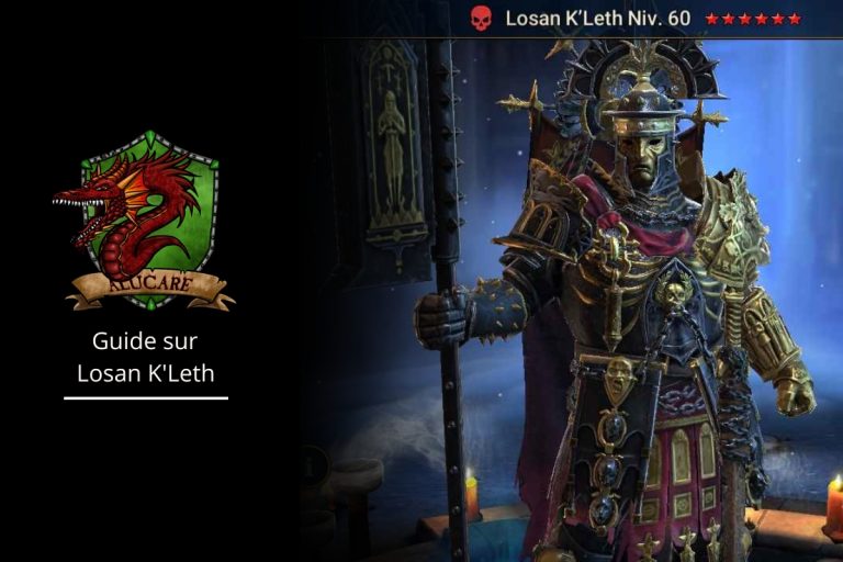Guida al manufatto e alla maestria di Losan K'Leth
