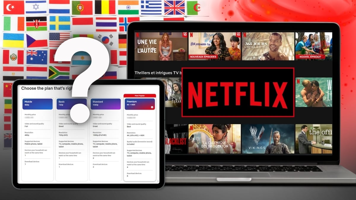 Which country has the cheapest Netflix? 👇Alucare