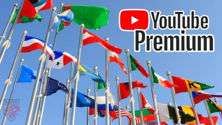 Que país escolher para o YouTube Premium