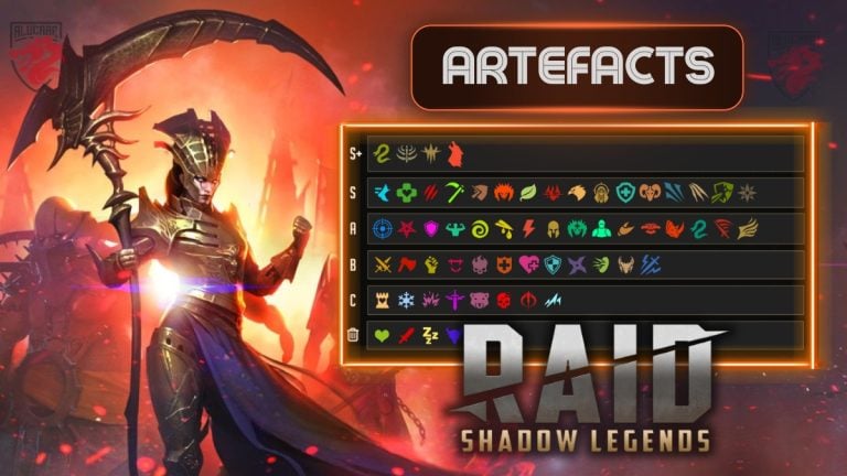 Artefactos Raid Shadow Legends [guia completo]