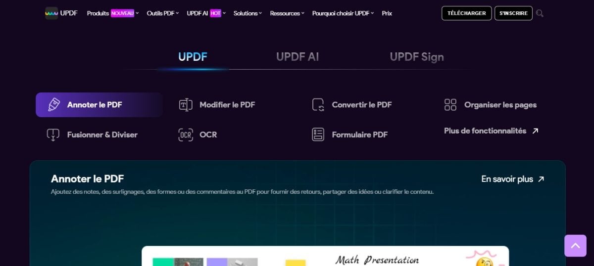 UPDFはPDF文書に必要なすべてを備えています。