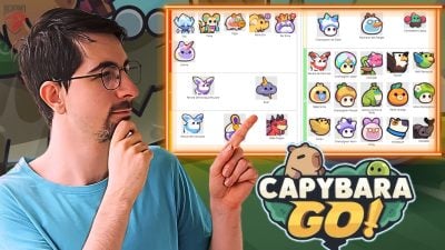 Capivara Go! Lista de níveis da família