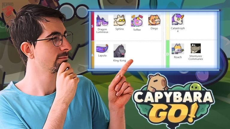 カピバラGOマウントの階層リスト