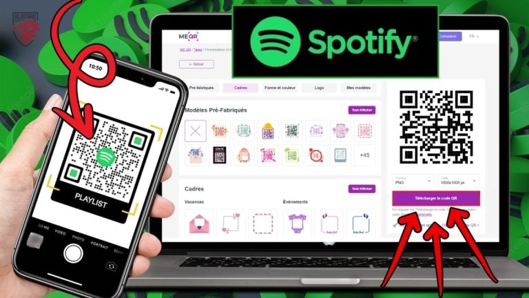 Como criar um código QR Spotify