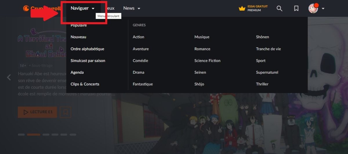 Crunchyroll memungkinkan Anda menemukan anime dengan cepat berdasarkan popularitas, genre... 
