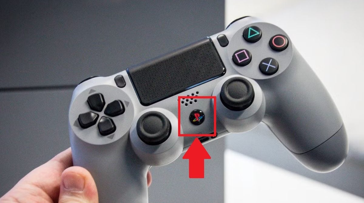Le bouton HOME sur votre manette DualShock 4