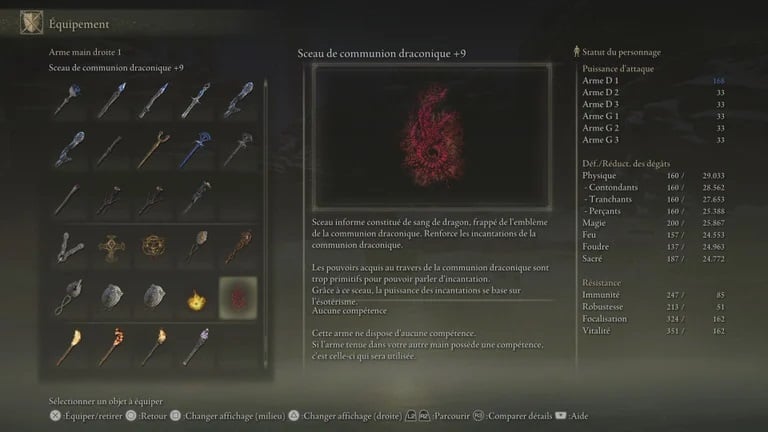 You need a sacred seal to cast an incantation in Elden Ring