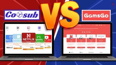 Coosub vs Gamsgo - hvilken platform til abonnementsdeling skal du vælge?