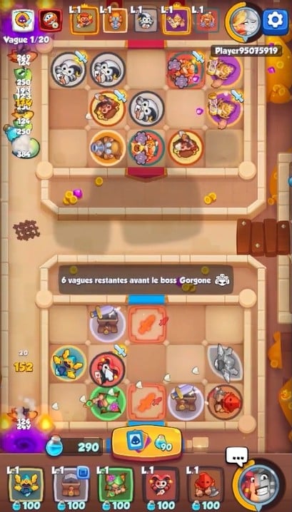 下面是 Rush Royale 的游戏预览！