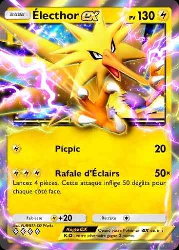 Pokémon TCG Pocket Electhor EX