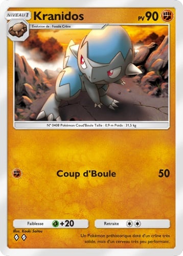 Pokémon TCG Pocket Kranidos
