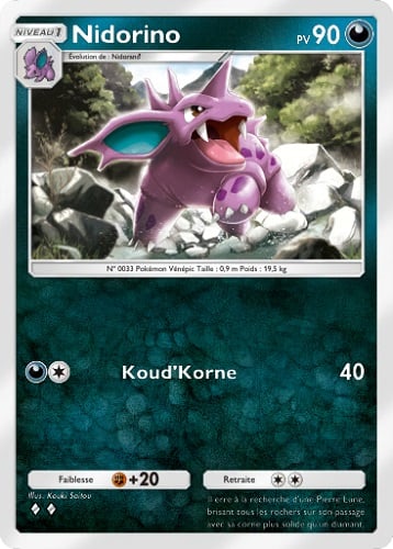 Pokémon TCG Pocket Nidorino