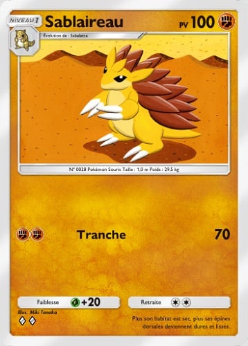 Pokémon TCG Pocket Sablaireau
