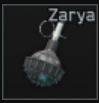 Zarya stun grenade