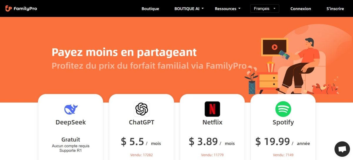 Com o FamilyPro, tire partido do pacote familiar para as suas futuras subscrições!