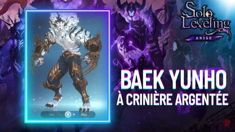 Baek Yunho with silver mane Solo Leveling Arise, Guide, overview and skills