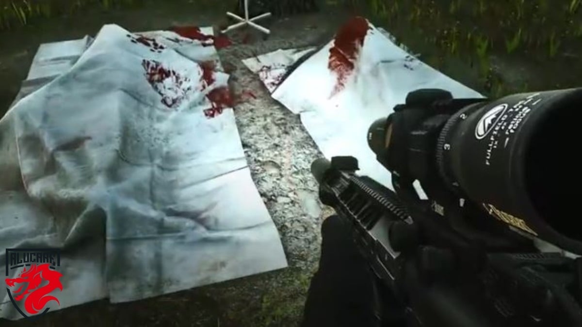 Тела перед машиной скорой помощи