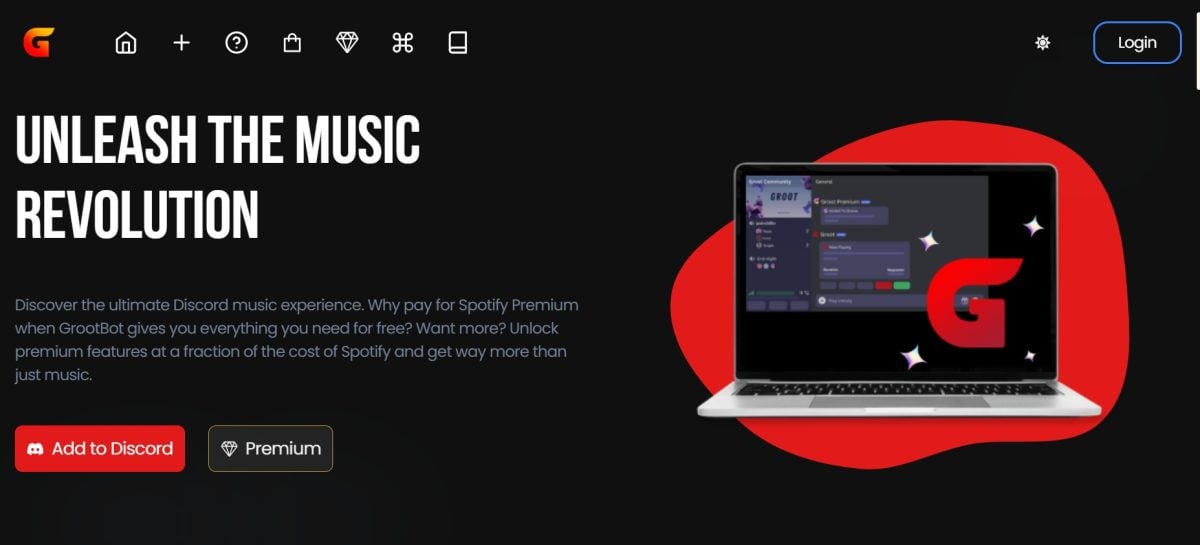Melhor do que o Spotify Premium? Desfruta da melhor experiência musical com o Groot Bot no Discord!