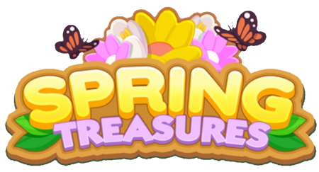 Illustration Monopoly GO Schätze des Frühlings logo