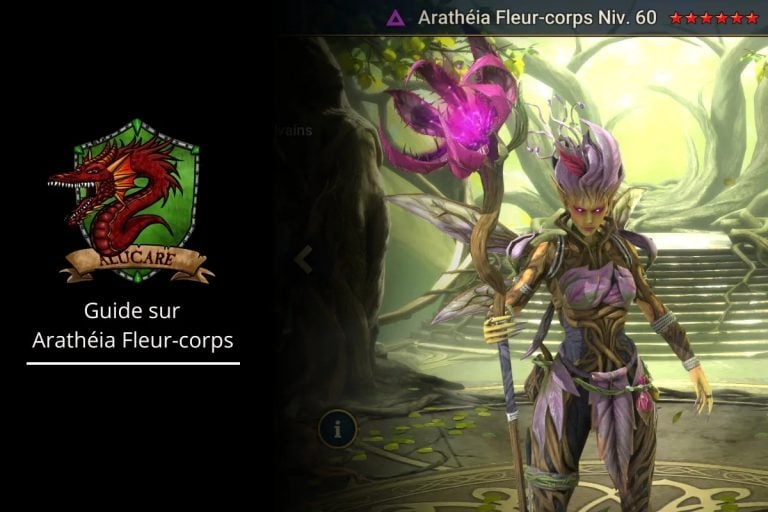 Guida al fiore del corpo del campione Aratheia