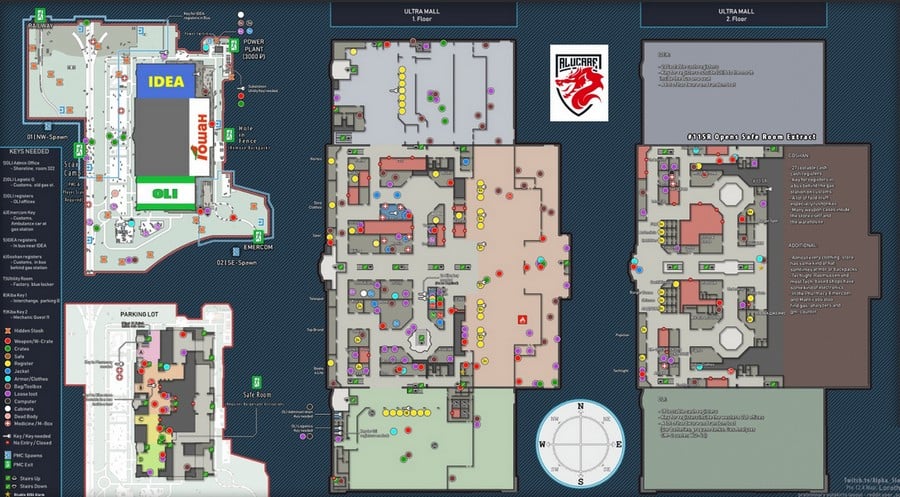 Mappa del nodo di scambio