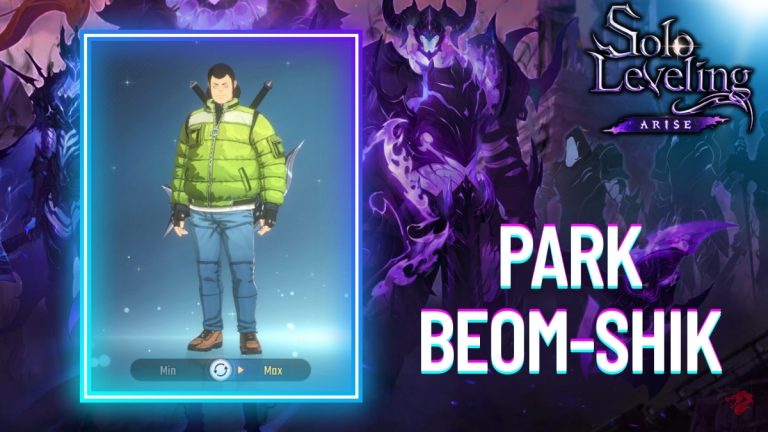 Park Beom-Shik Solo Leveling Arise, Guide, presentation and skills