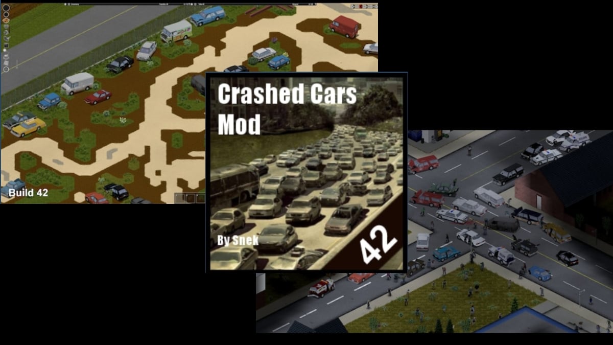 project zomboid carros acidentados