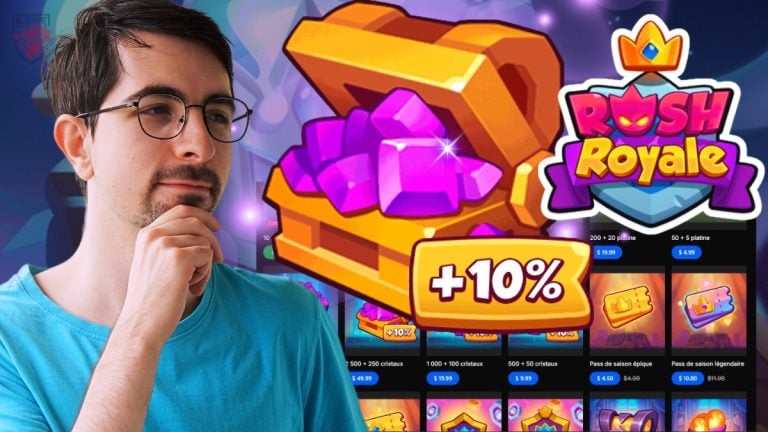 Geradores de gemas Rush Royale a evitar!