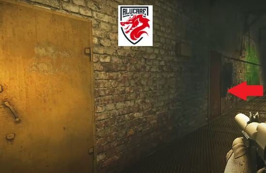 Дверь котельной