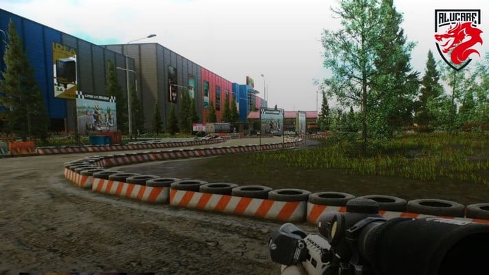 The karting track
